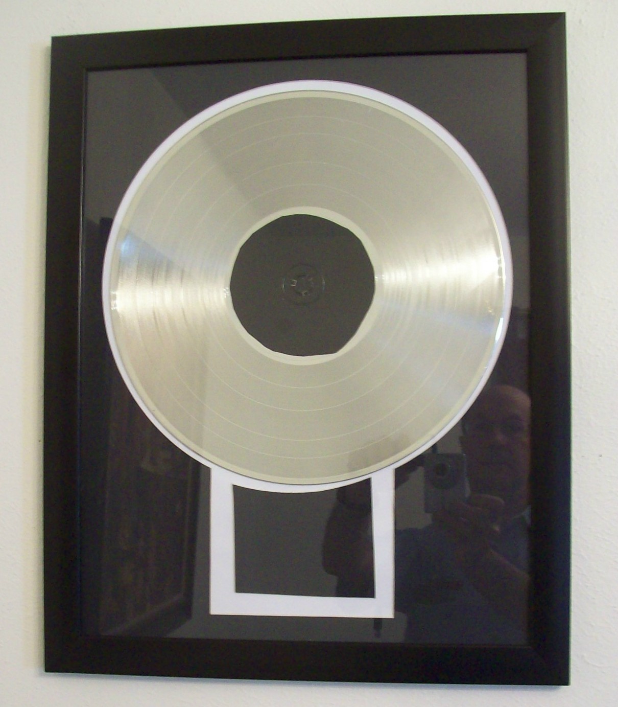 Image for CD/DVD Gold or Platinum Record Display
